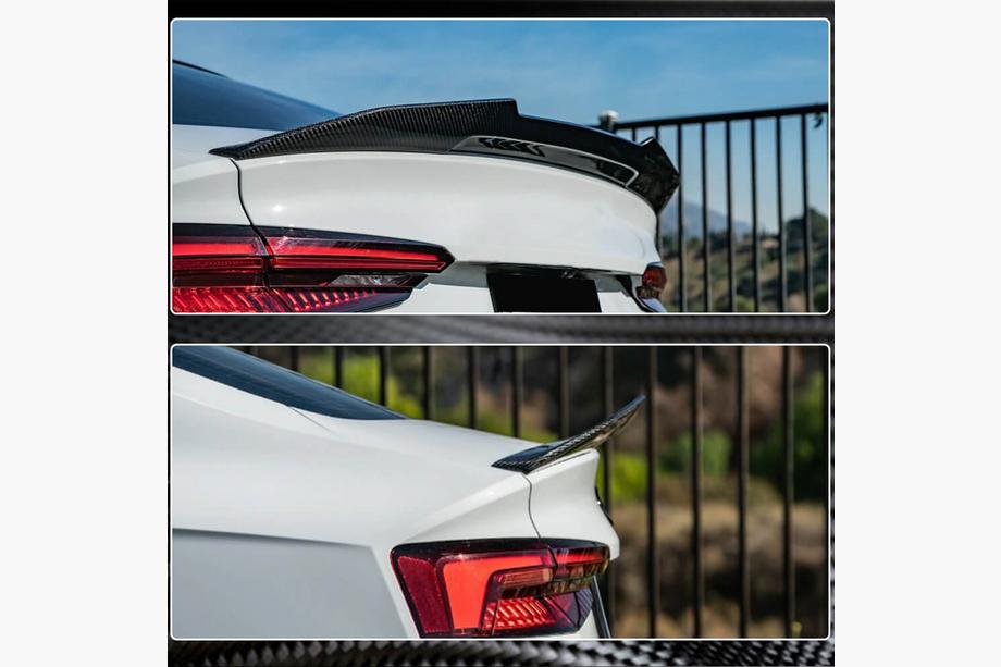 Audi A5 2016-2025 Heckspoiler V7 (für Sportback, Carbon) Foto 5