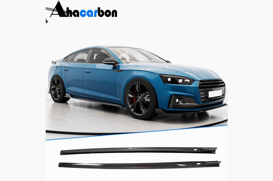 Audi A5 2016-2025 Seitenschweller 2016-2020 V1 (für Sportback, Carbon) Image