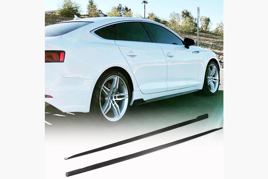 Audi A5 2016-2025 Seitenschweller 2016-2020 V2 (für Sportback, Carbon) Foto 1