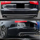 Audi A6 C7 2011-2017 Heckstoßstangendiffusor Carbon (für Base 2011-2014) Foto 3