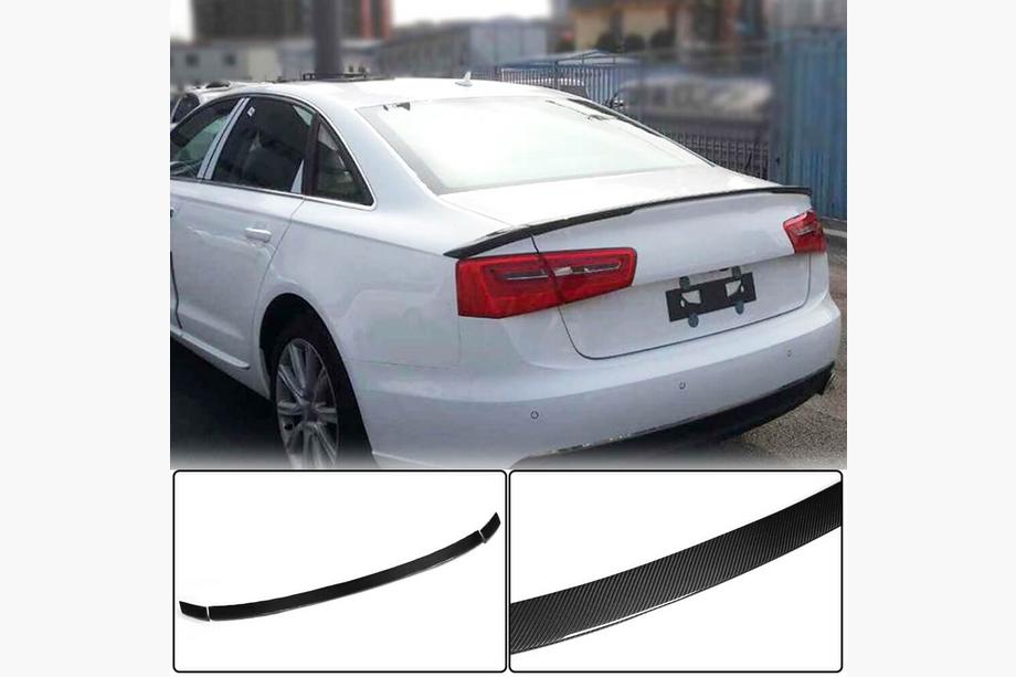 Audi A6 C7 2011-2017 Heckspoiler Lip V4 (Carbon) Image