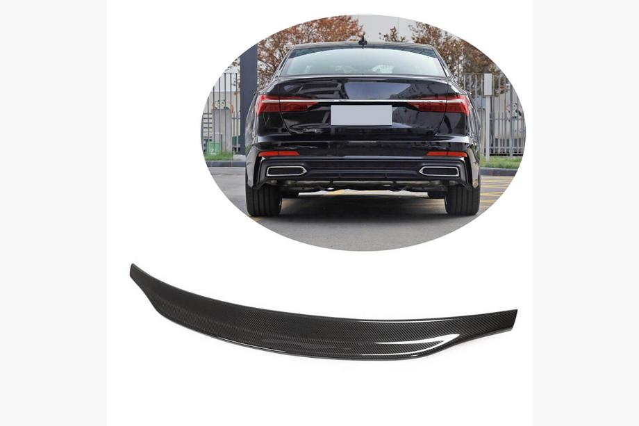 Audi A6 C8 2018–2025 V4 Heckspoiler (für Sedan, Carbon) Image