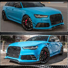 Audi A6 C7 2011-2017 Frontstoßstangen Abdeckungen (für RS6, 4 Stk, Carbon) Foto 3