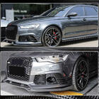 Audi A6 C7 2011-2017 Frontstoßstangen Abdeckungen (für RS6, 4 Stk, Carbon) Foto 4