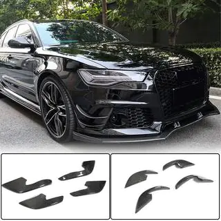 Frontstoßstangen Abdeckungen (für RS6, 4 Stk, Carbon) Foto 1