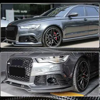 Frontstoßstangen Abdeckungen (für RS6, 4 Stk, Carbon) Foto 4