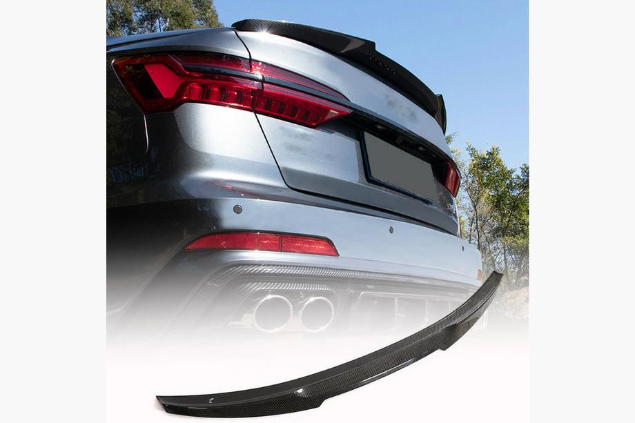Audi A6 C8 2018–2025 Spoiler V2 (für Sedan, Carbon) Image