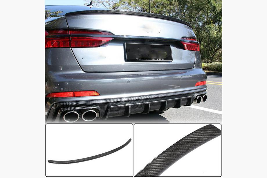Audi A6 C8 2018–2025 Heckspoiler V3 (für Sedan, Carbon) Image