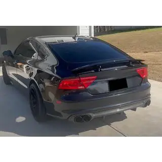 Heckdiffusor V2 (für S-Line, 2010-2014, Carbon) Foto 3