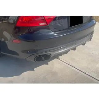 Heckdiffusor V2 (für S-Line, 2010-2014, Carbon) Foto 4