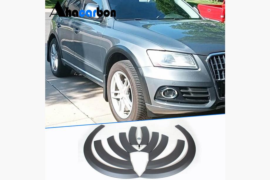 Audi Q5 2008-2017 Graue Radlaufverbreiterungen (ABS) Image