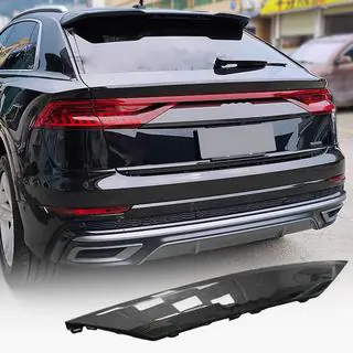 Carbon Abdeckung über dem Kennzeichen (2019-2022) Audi Q8 2018- Foto 1