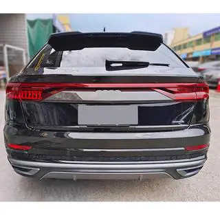 Carbon Abdeckung über dem Kennzeichen (2019-2022) Audi Q8 2018- Foto 2