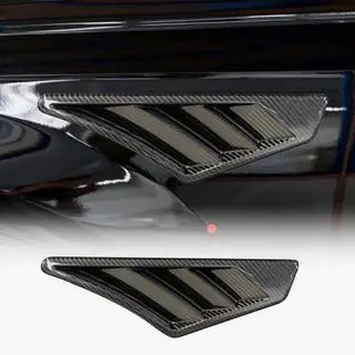 Kotflügelabdeckungen (2019-2022, Trockencarbon) Audi Q8 2018- Foto 1