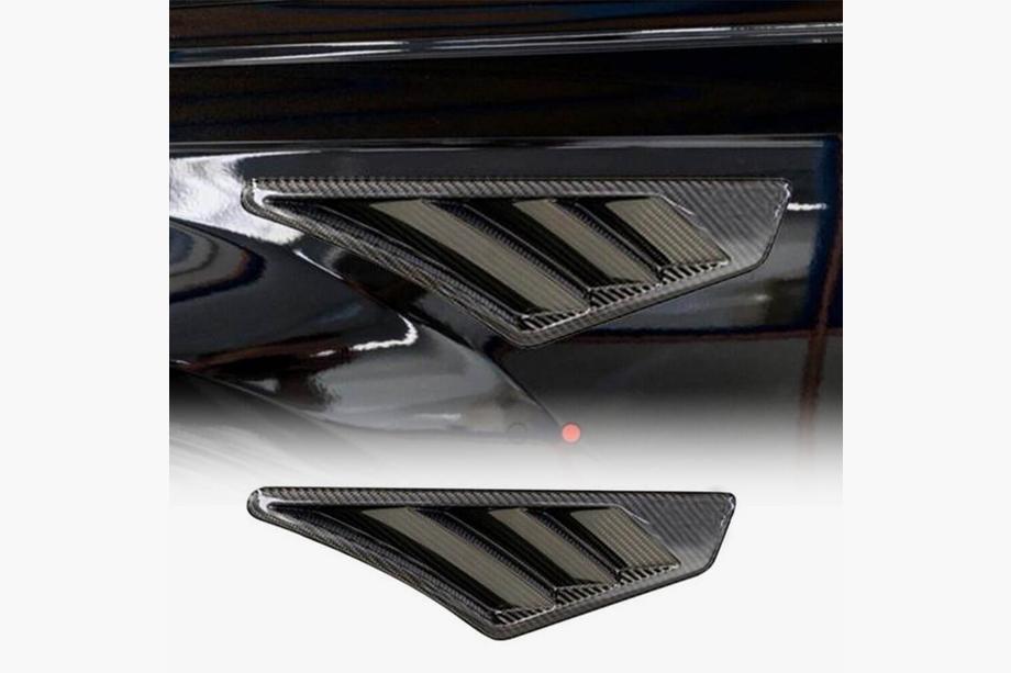 Audi Q8 2018- Kotflügelabdeckungen (2019-2022, Trockencarbon) Image