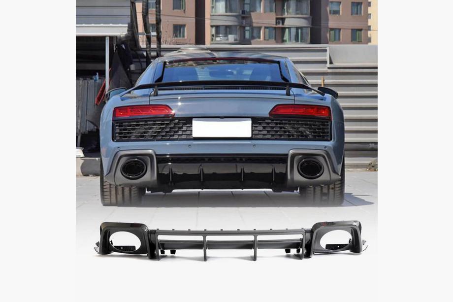 Audi R8 2015- Heckdiffusor V2 (für Spyder 2020+, Carbon) Image