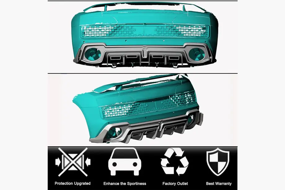 Heckdiffusor V1 (für Spyder 2020+, Carbon) Foto 2