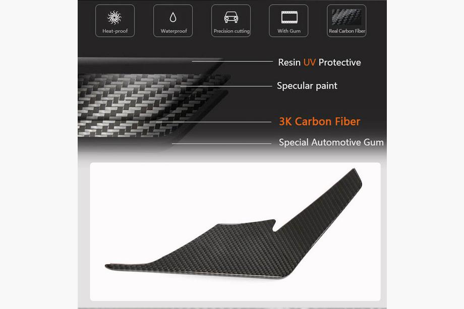 Audi R8 2015- Frontstoßstangenaufsätze V2 (2023+, Carbon) Foto 4