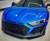 Audi R8 2015- Frontstoßstange Lippe V1 Aufsatz (Carbon) Foto 2