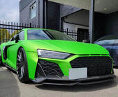 Audi R8 2015- Frontstoßstange Lippe V1 Aufsatz (Carbon) Foto 6