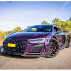 Audi R8 2015- Frontstoßstangenlippe Lip V2 (2023+, Carbon) Foto 3