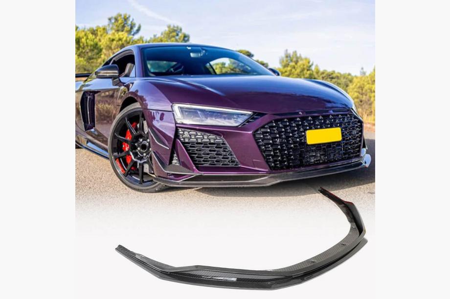Audi R8 2015- Frontstoßstangenlippe Lip V2 (2023+, Carbon) Image