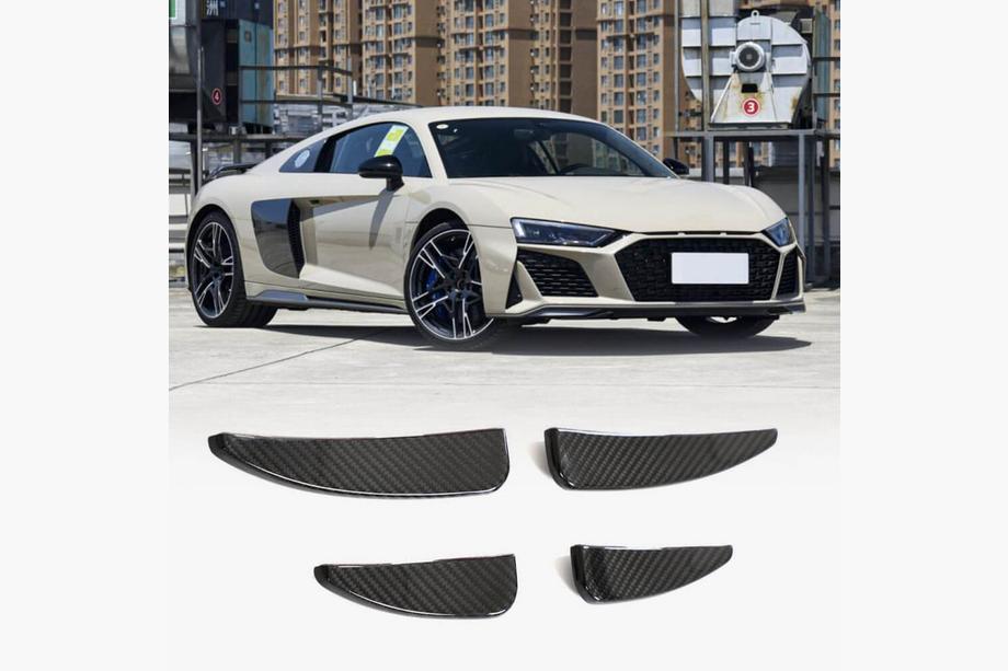 Audi R8 2015- Frontstoßstangenaufsätze (2023+, Carbon) Image