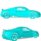 Audi R8 2015- Seitenschweller V2 (Carbon) Foto 2