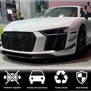 Frontlippe Lip V2 für Frontstoßstange (2015-2020, Carbon) Foto 2