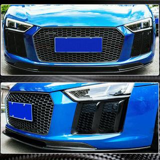 Frontlippe Lip V2 für Frontstoßstange (2015-2020, Carbon) Foto 3