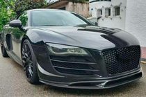 Audi R8 2006-2015 Frontlippe Stoßstange Aufsatz (Carbon) Foto 4