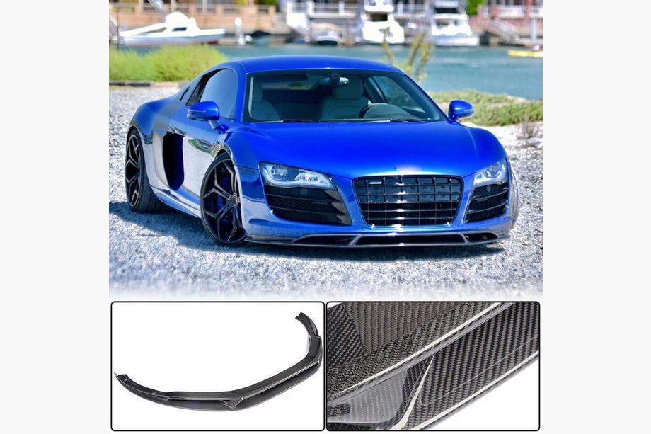 Audi R8 2006-2015 Frontlippe Stoßstange (Carbon) V2 Image