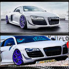 Audi R8 2006-2015 Frontstoßstangenlippe (Carbon) Foto 4