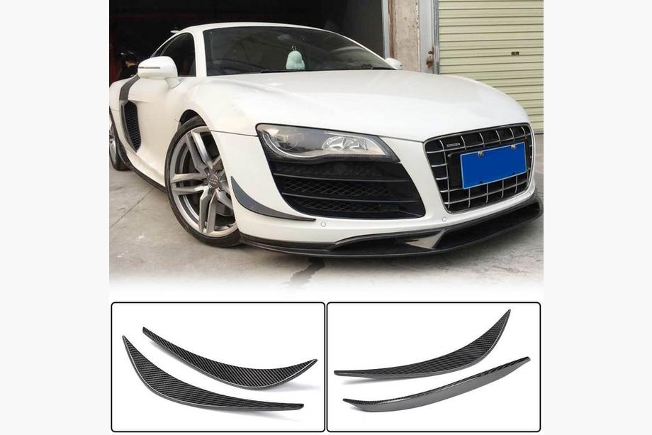 Audi R8 2006-2015 Frontstoßstangenlippe (Carbon) Image