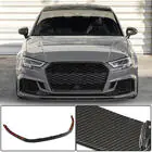 Audi A3 2012-2020 Frontstoßstangen-Lippe V5 (für RS3 Sedan 2017-2020, Carbon) Foto 1