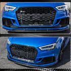 Audi A3 2012-2020 Frontstoßstangen-Lippe V5 (für RS3 Sedan 2017-2020, Carbon) Foto 5