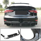 Audi A3 2012-2020 Heckdiffusor Stoßstange (Carbon) (mit LED-Bremslicht) V2 Foto 1