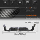Audi A3 2012-2020 Heckdiffusor Stoßstange (Carbon) (mit LED-Bremslicht) V2 Foto 5