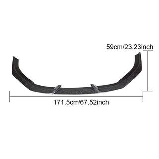 Frontstoßstangen-Lippenspoiler V4 (für RS3 Sedan 2017-2020, Carbon) Audi A3 2012-2020 Foto 2