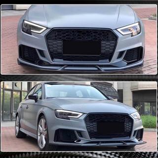 Frontstoßstangen-Aufsätze V3 (für RS3 Sedan 2017-2020, Carbon) Audi A3 2012-2020 Foto 3