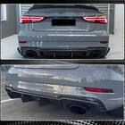Audi A3 2012-2020 Heckstoßstangen-Diffusor V1 (für RS3 Sedan 2017-2019, Carbon) Foto 5