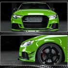 Audi A3 2012-2020 Frontstoßstangen-Lippe V2 (für RS3 Sedan 2017-2020, Carbon) Foto 4