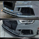 Audi A3 2012-2020 Frontstoßstangen-Lippe V1 (für RS3 Sedan 2017-2020, Carbon) Foto 4