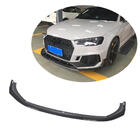 Audi A4 B9 2015-2024 Frontspoiler Lippe V1 für RS4 Avant 2019-2021 Carbon Foto 1
