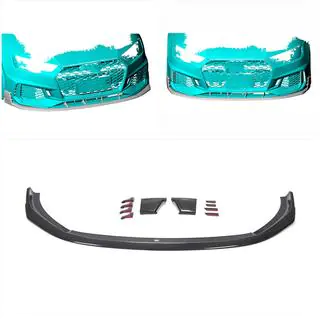 Frontspoiler Lippe V1 für RS4 Avant 2019-2021 Carbon Foto 2