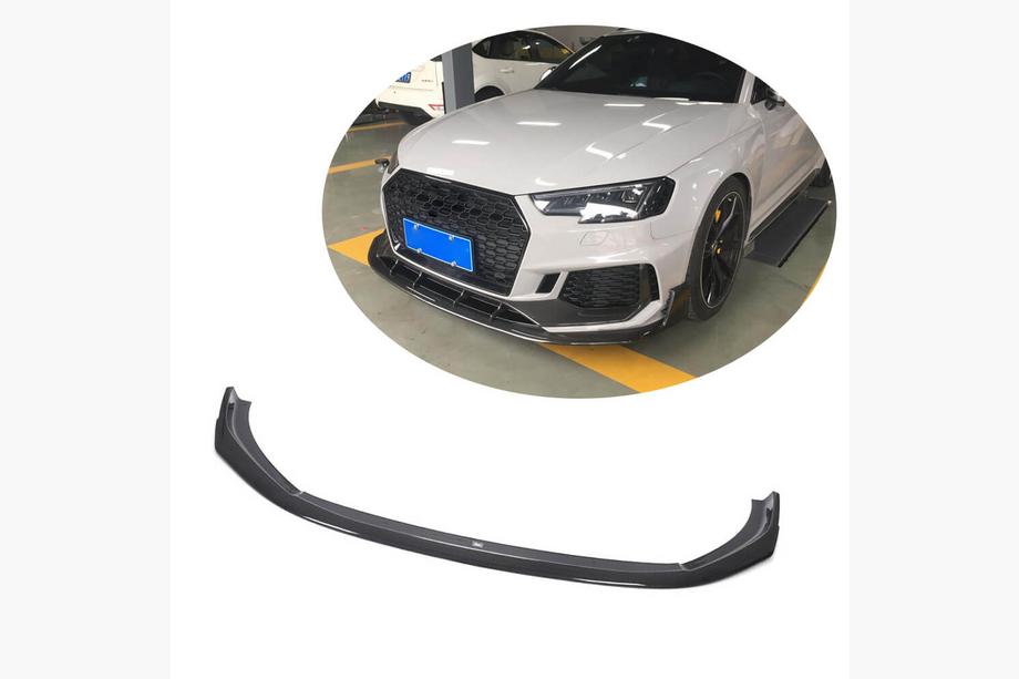 Audi A4 B9 2015-2024 Frontspoiler Lippe V1 für RS4 Avant 2019-2021 Carbon Image