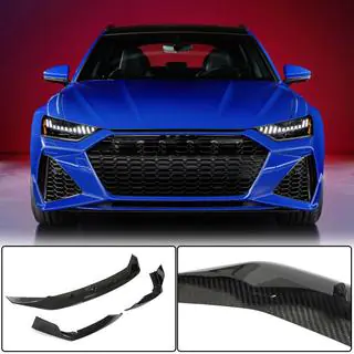 Frontstoßstangen Lippe Aufsatz (für RS6, Carbon) Foto 1