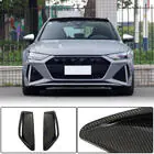 Audi A6 C8 2018–2025 Frontstoßstangenaufsätze (für RS6, Carbon) Foto 1