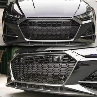 Kühlergrill Umrandung (für RS6, Carbon) Audi A6 C8 2018–2025 Foto 2