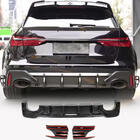 Audi A6 C8 2018–2025 Heckdiffusor Stoßstange (für RS6, Carbon) Foto 1